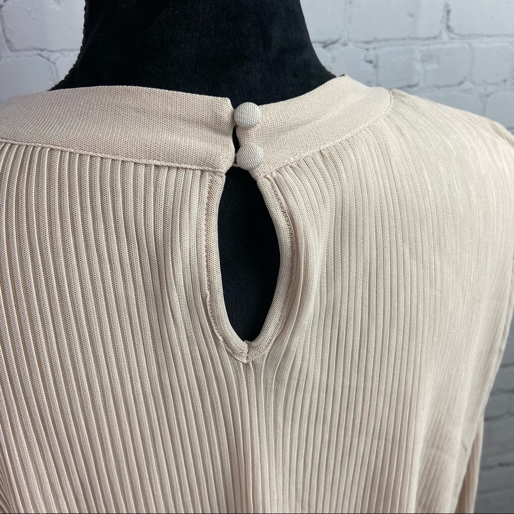 Alfani Pleated Rhinestone Blouse - Picture 5 of 9